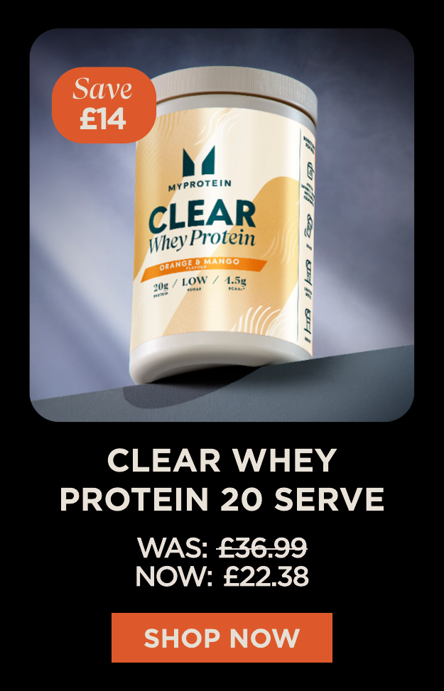 Clear Whey Protein Powder