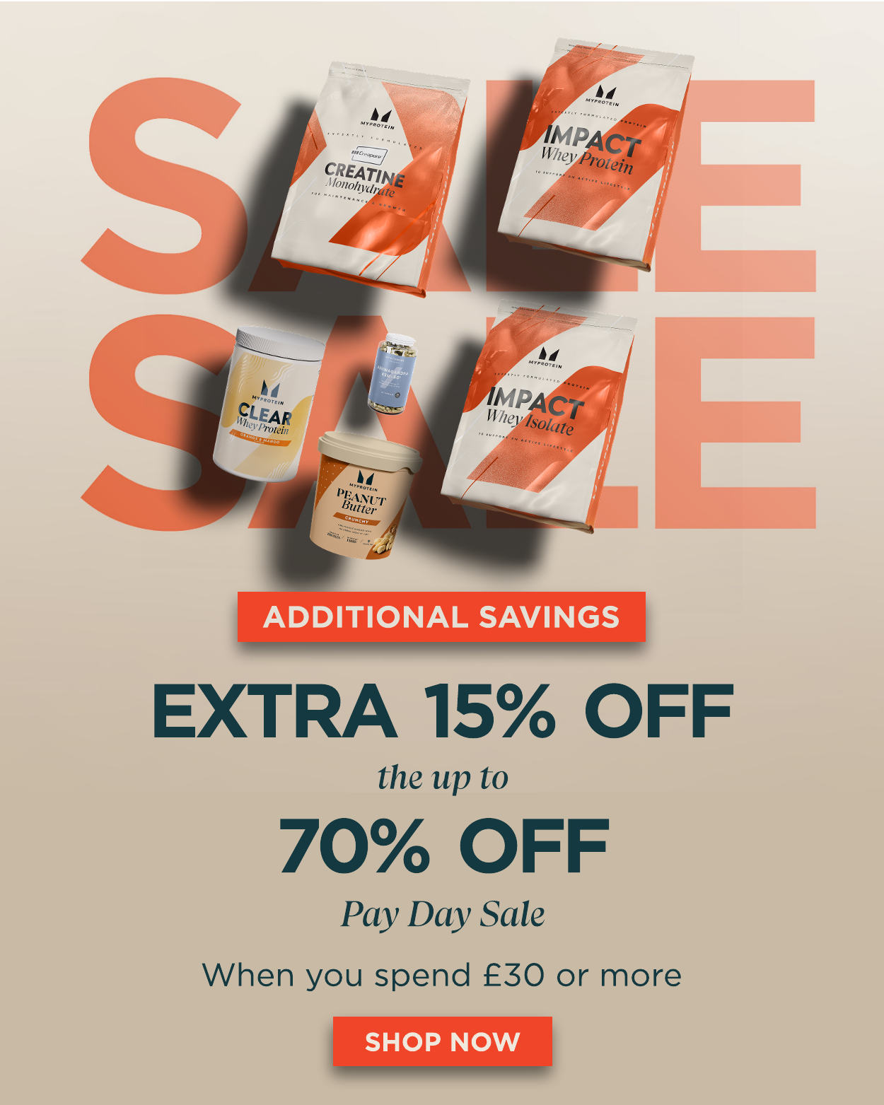Extra 15% off