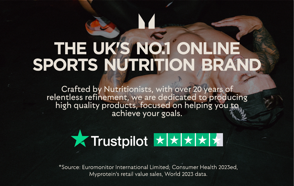 THE UK'S NO.1 ONLINE SPORTS NUTRITION BRAND