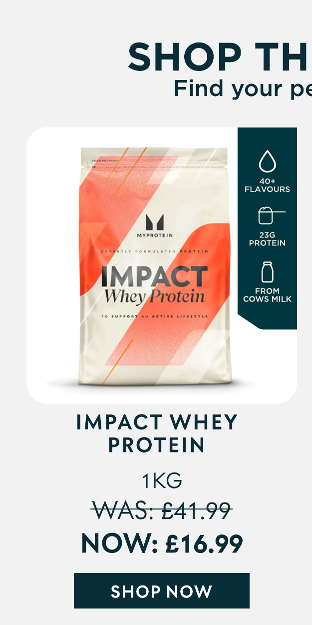 Impact Whey Protein Powder