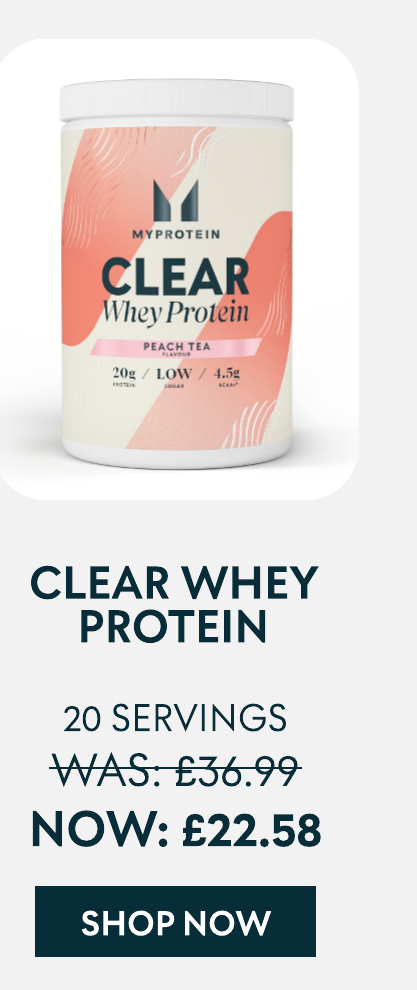 Clear Whey Protein Powder