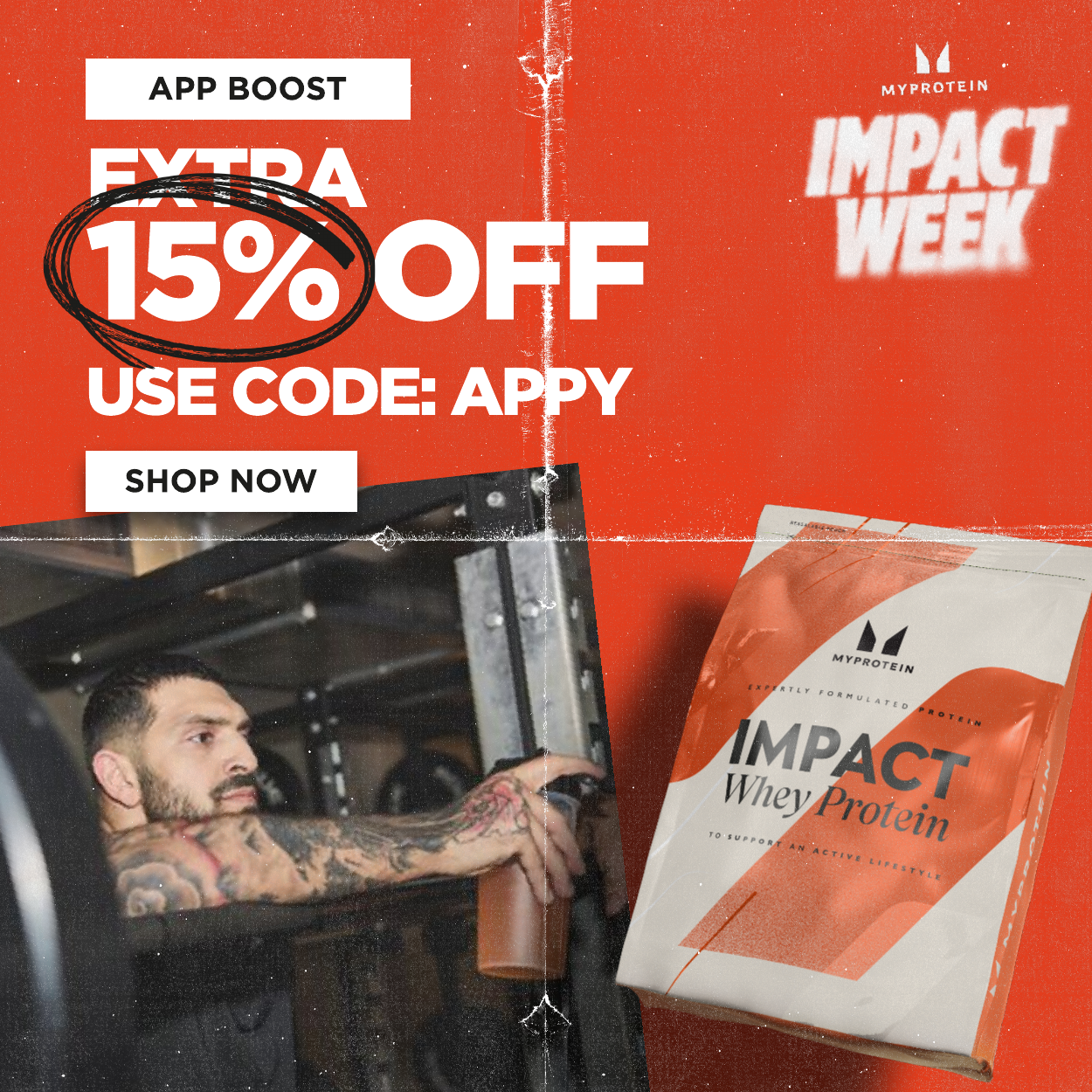 App Boost: Extra 15% off with code: APPY