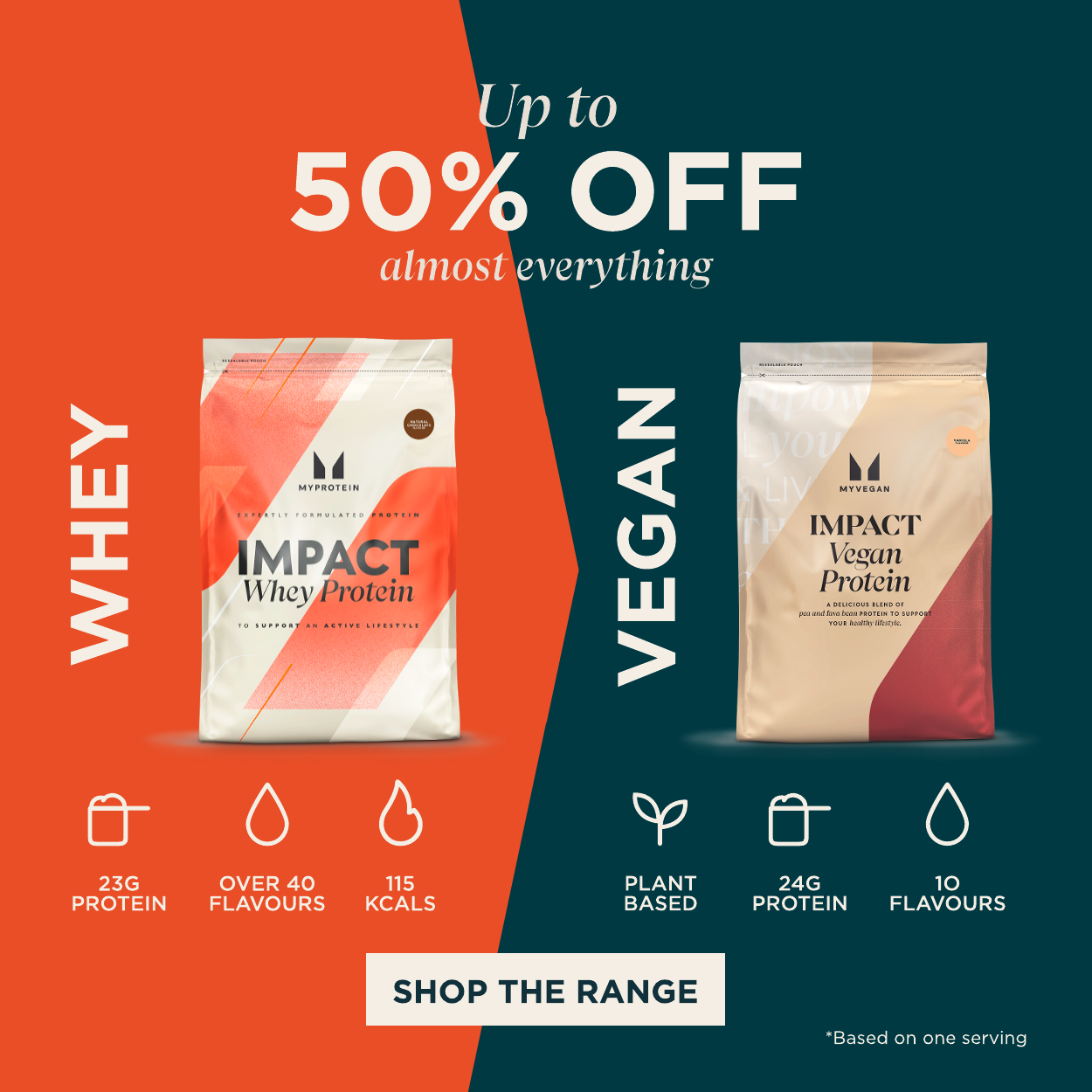 Up to 50% off almost everything