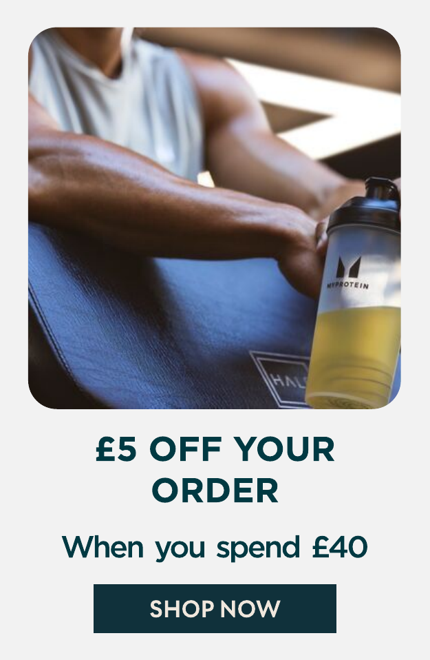 £5 off your order when you spend £40