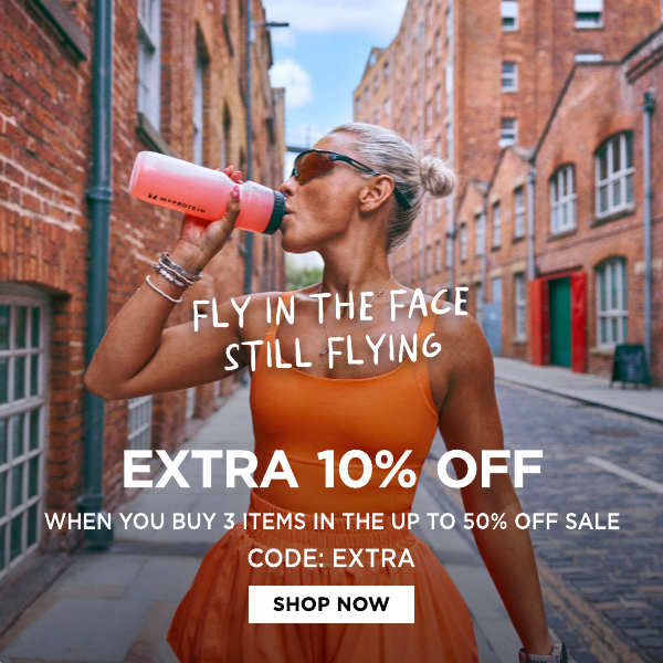 Extra 10% off when you buy 3 items, use code: EXTRA