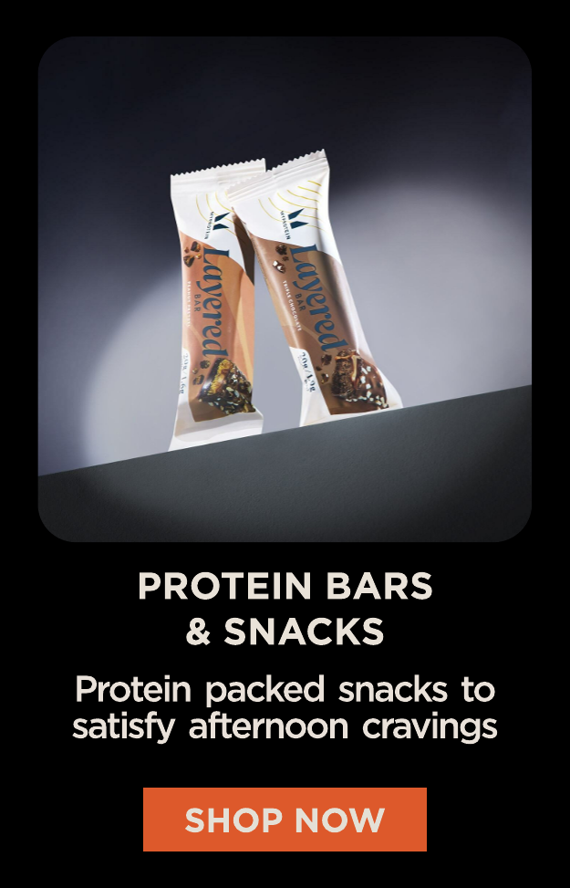 Protein bars and snacks