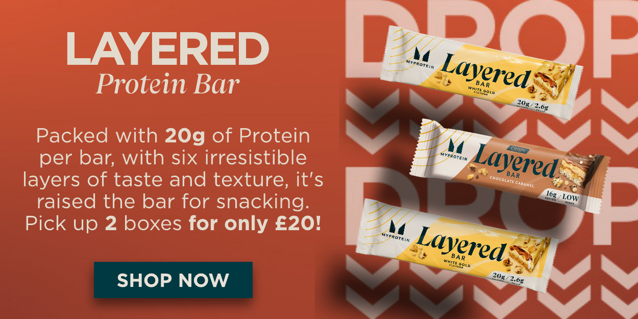 Layered Protein Bar - 2 boxes for £20