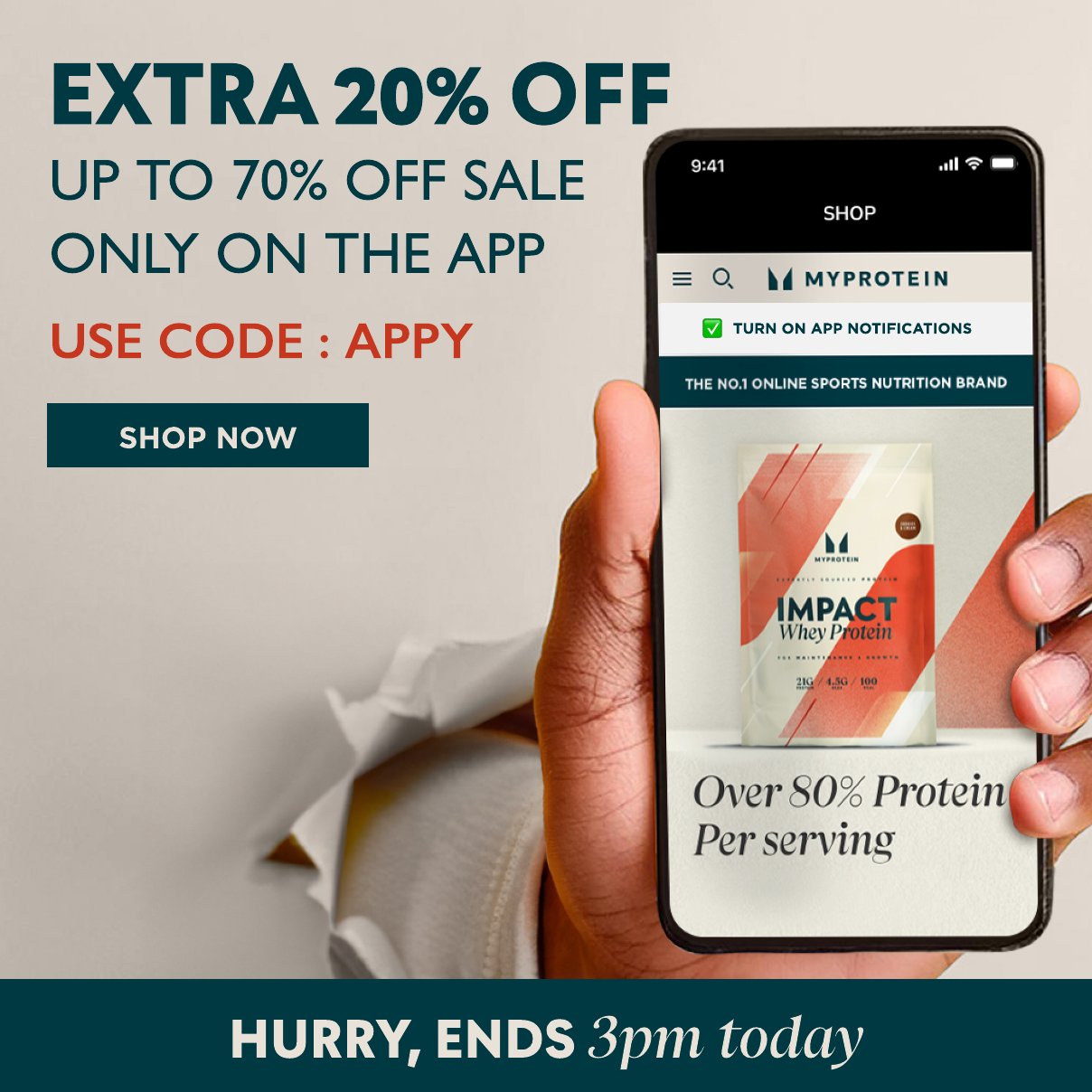 Shop the app for an extra 20% off the up to 70% off sale. Use code: APPY. Shop Now.