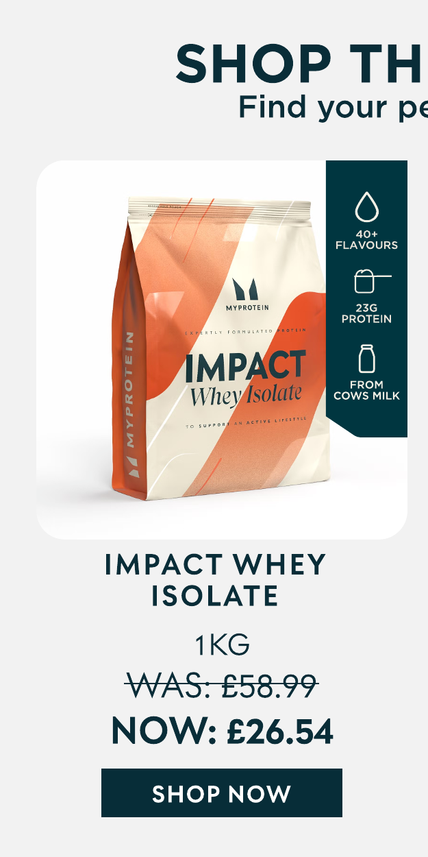 Impact Whey Isolate Powder