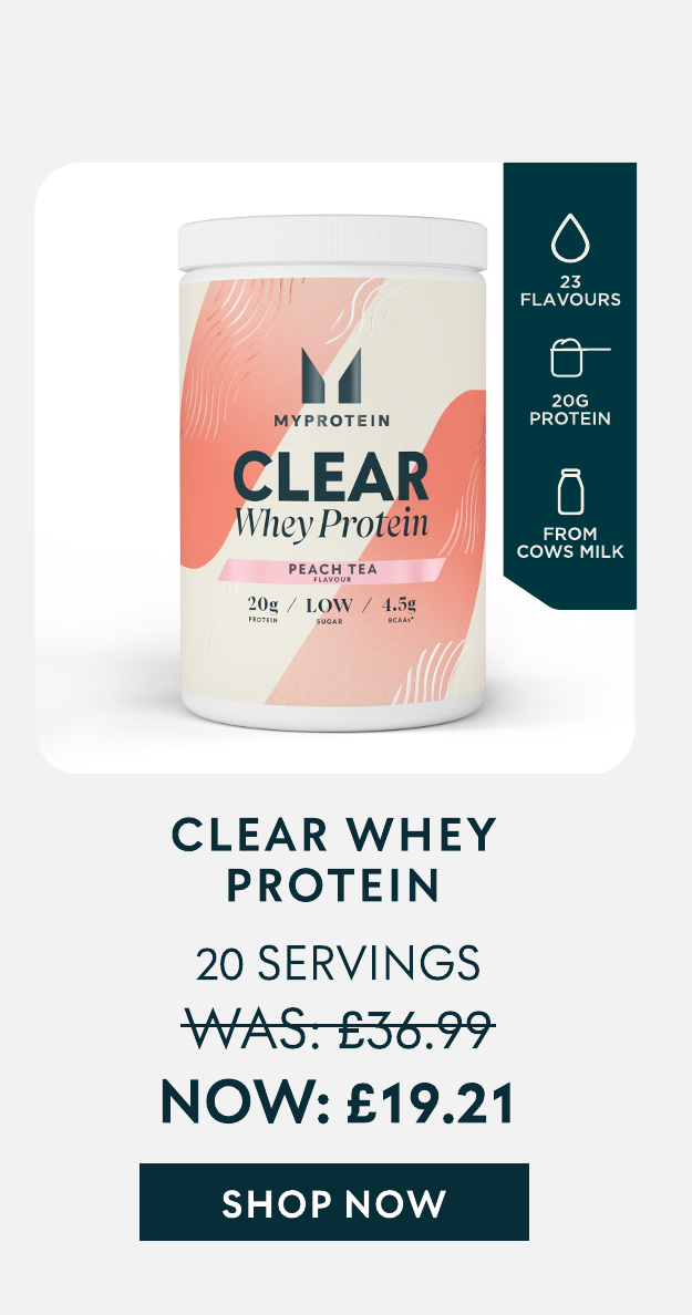 Clear Whey Protein Powder