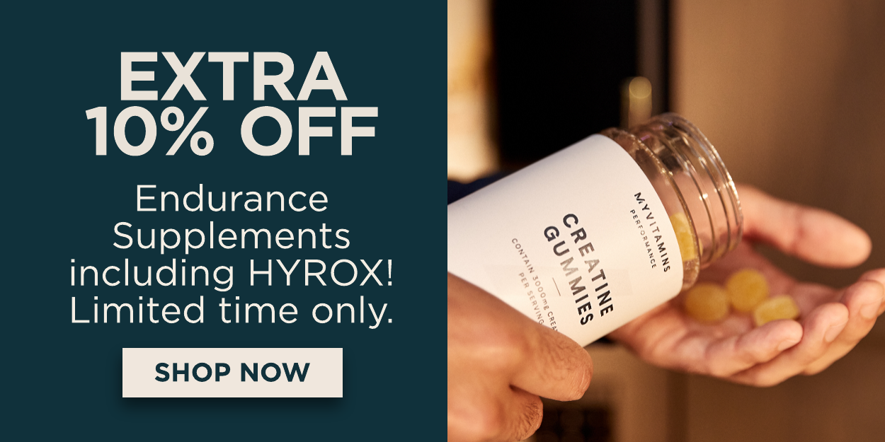 Extra 10% off Endurance Supplements