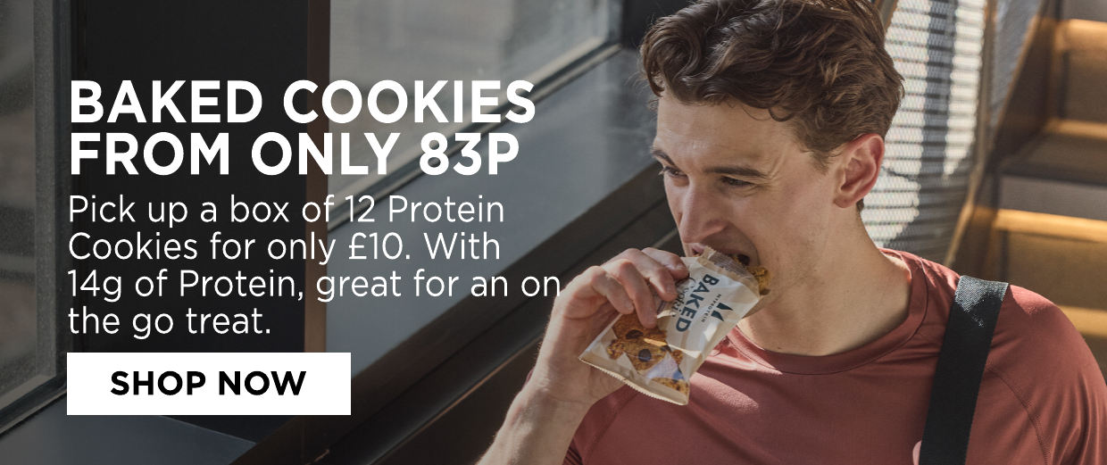 Box of 12 Protein Cookies for only £10.