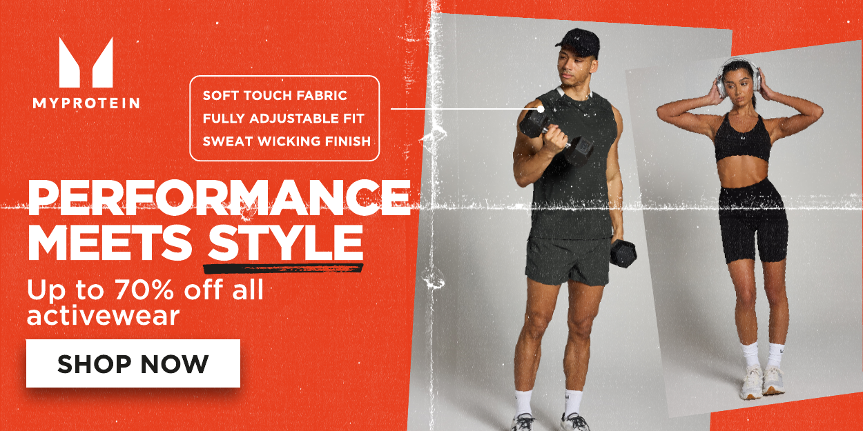 Up to 70% off all activewear