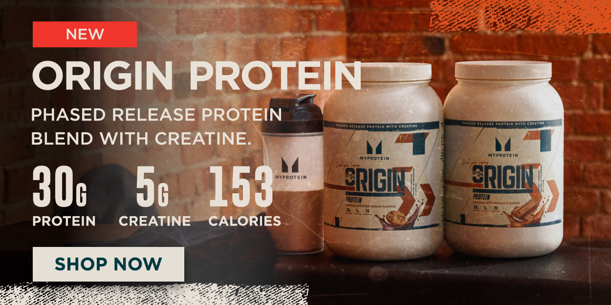 Origin Protein Push harder, demand more, and never settle