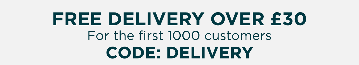 Free delivery for the first 1000 customers