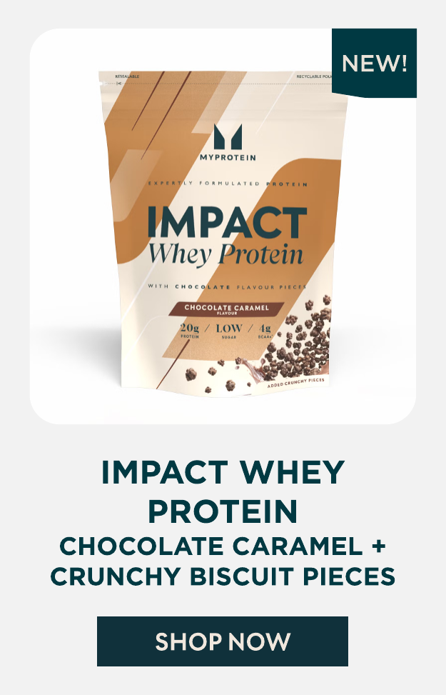Impact Whey + Crunchy Biscuit Pieces
