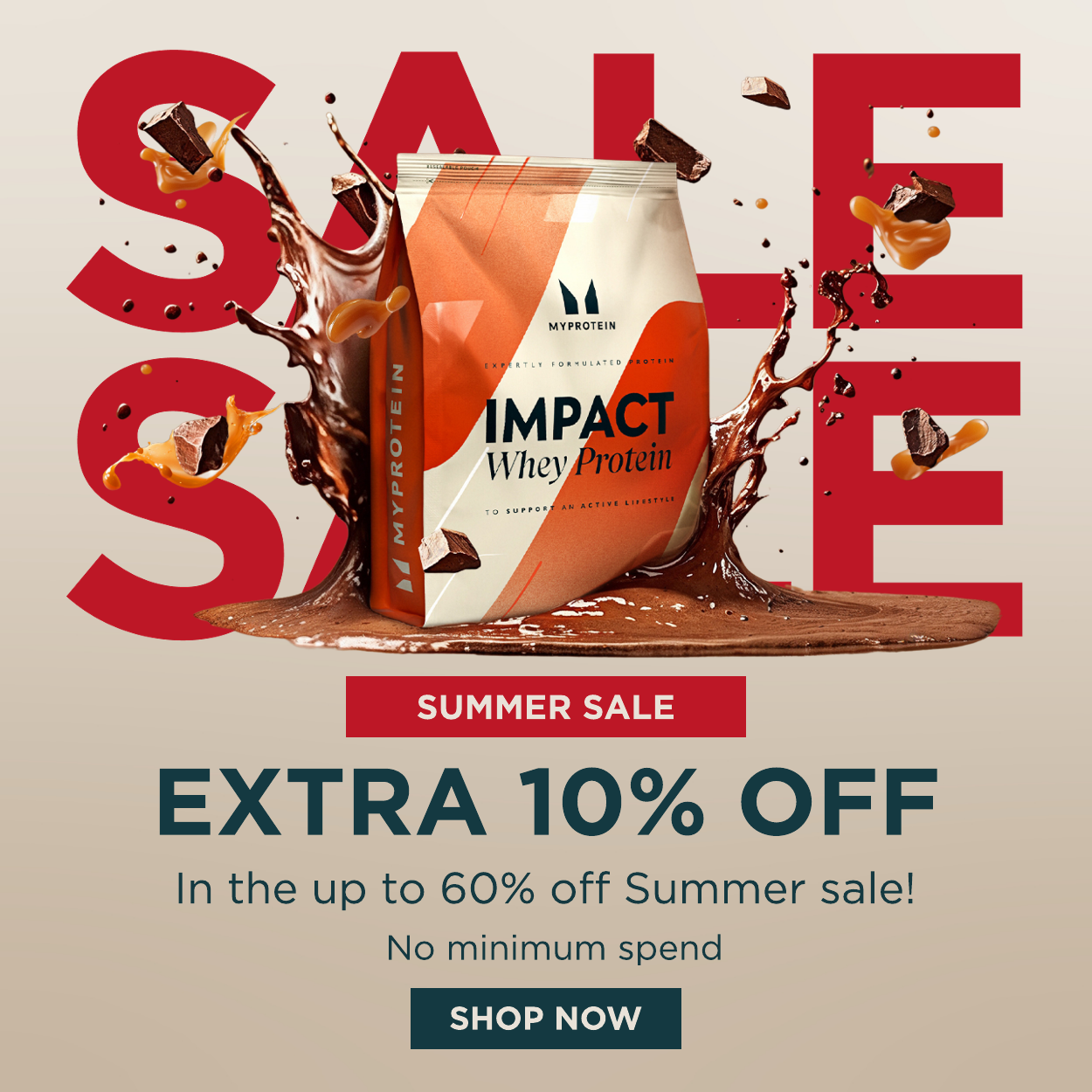 Extra 10% off in the up to 60% off Summer sale