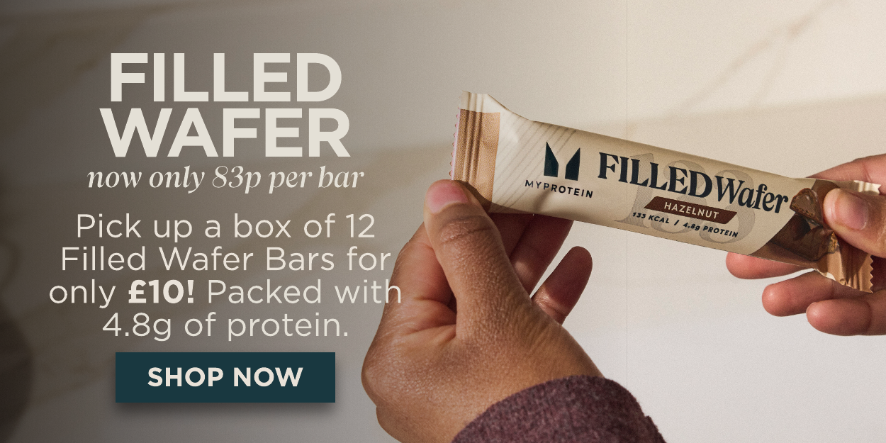 Filled Wafer only 83p per bar