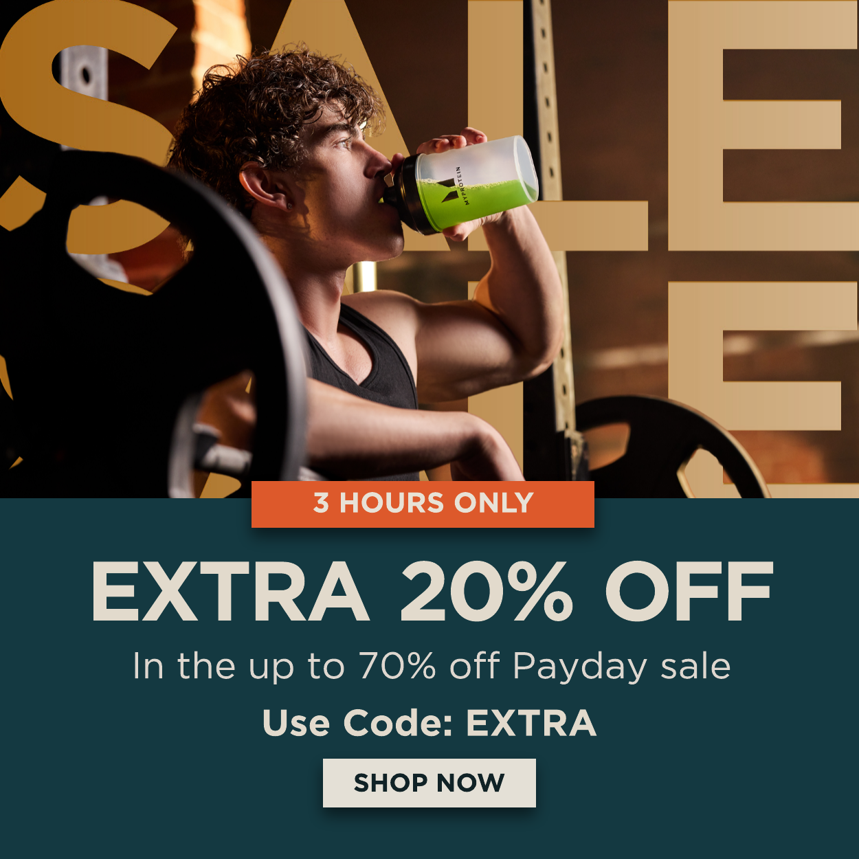 3 Hours Only: Extra 20% off with code: EXTRA