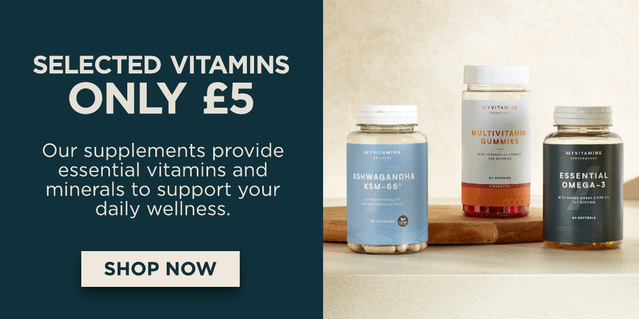 Selected Vitamins only £5!