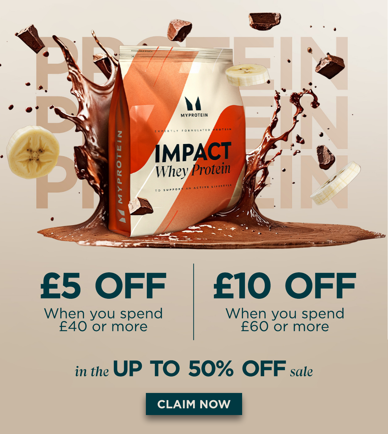 £5 off when you spend £40