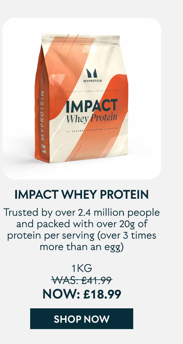 Impact Whey Protein Powder