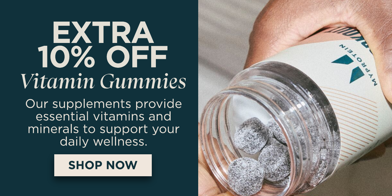 Extra 10% off vitamin gummies