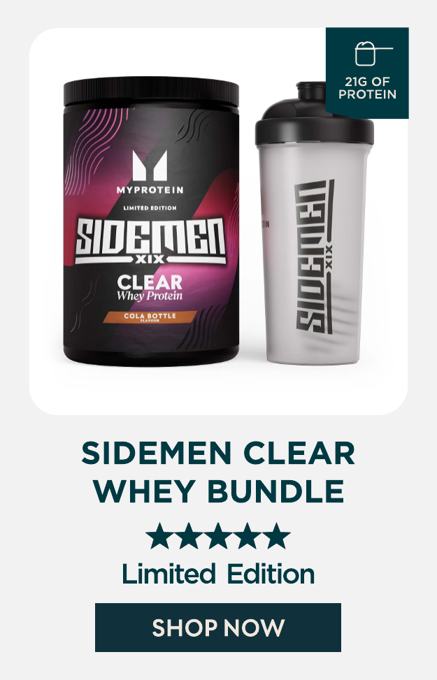 Sidemen Clear Whey Bundle