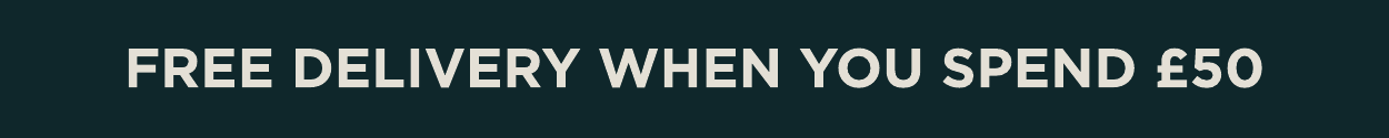 Free delivery when you spend £50