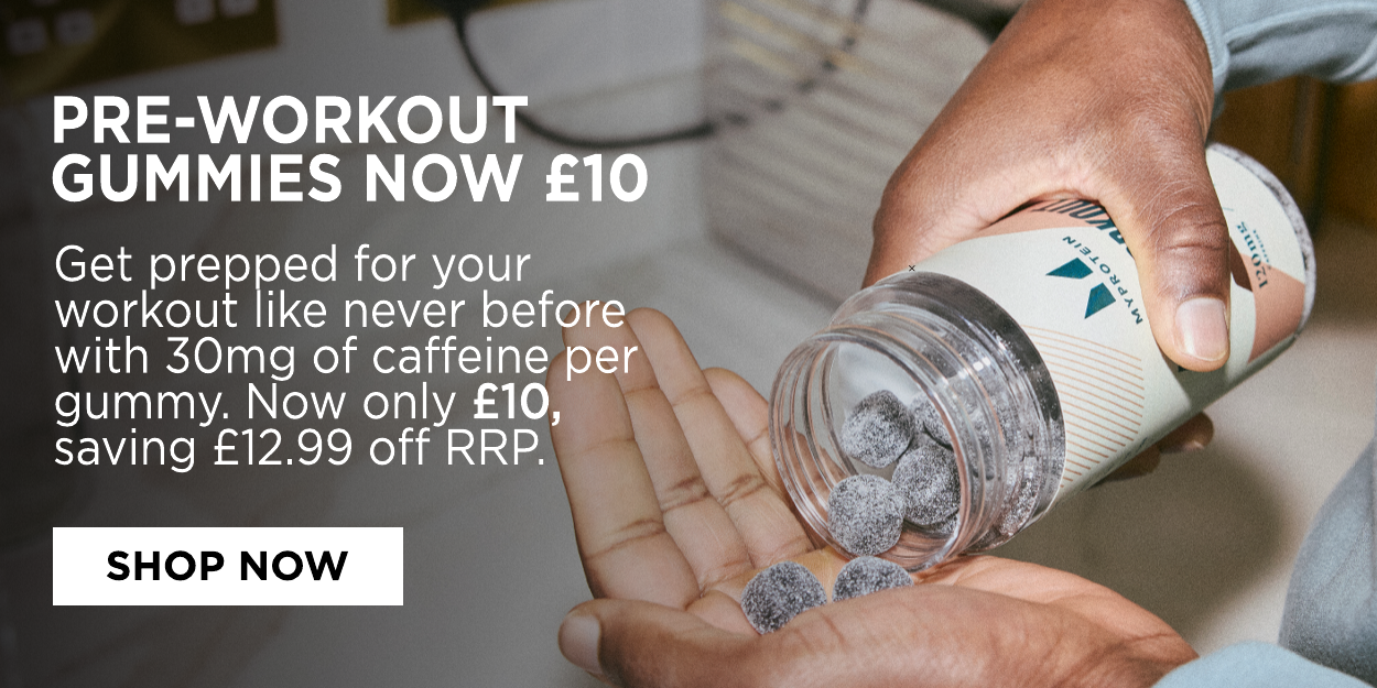 Pre-Workout Gummies now £10