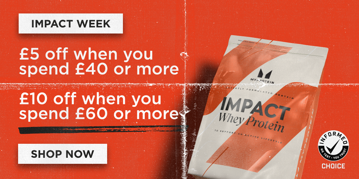 £5 off when you spend £40 or more or £10 off when you spend £60 or more
