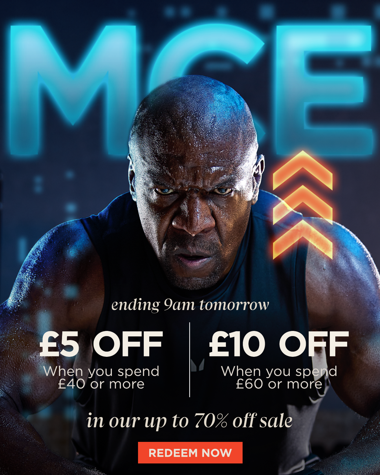 £5 off your order when you spend £40 or more