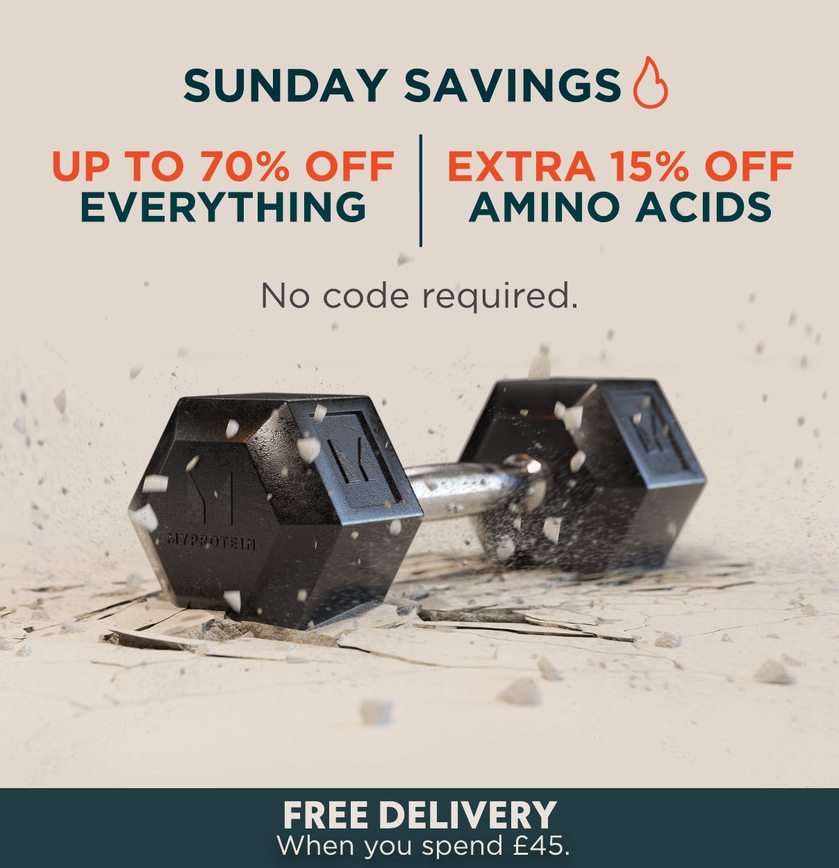 Sunday savings | Up to 70% off | Extra 15% off aminos. No code required, shop now >