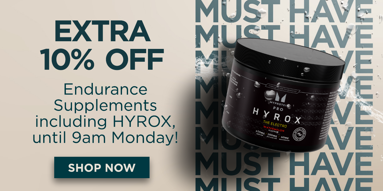Extra 10% off Endurance Supplements