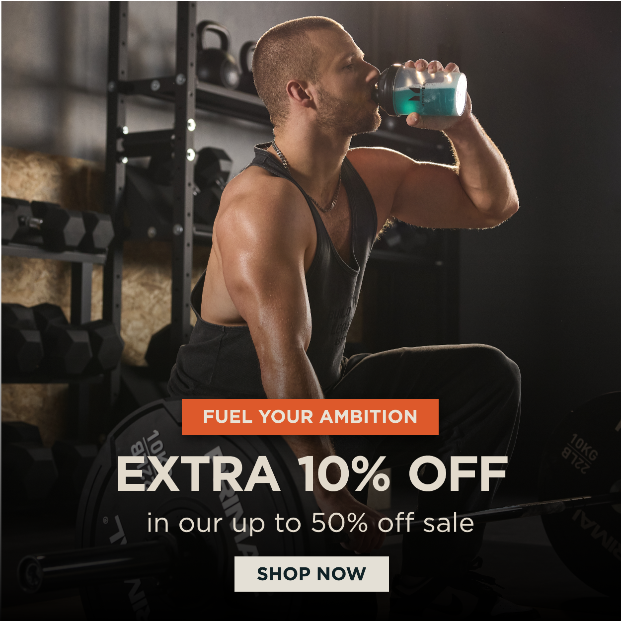 Extra 10% off in our up to 50% off sale
