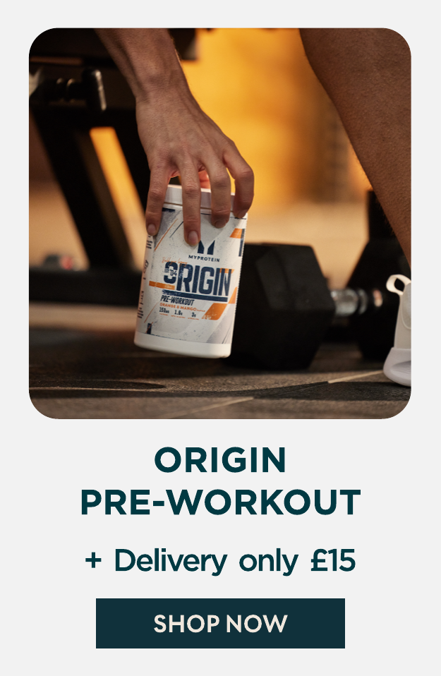 Origin Pre-Workout + Delivery only £15