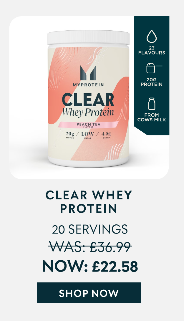 Clear Whey Protein Powder