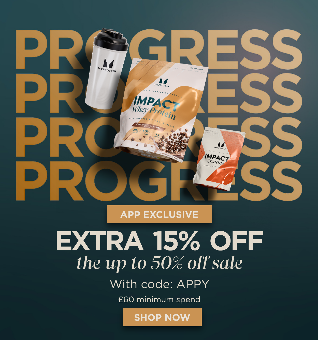 Shop the app for an extra 15% off