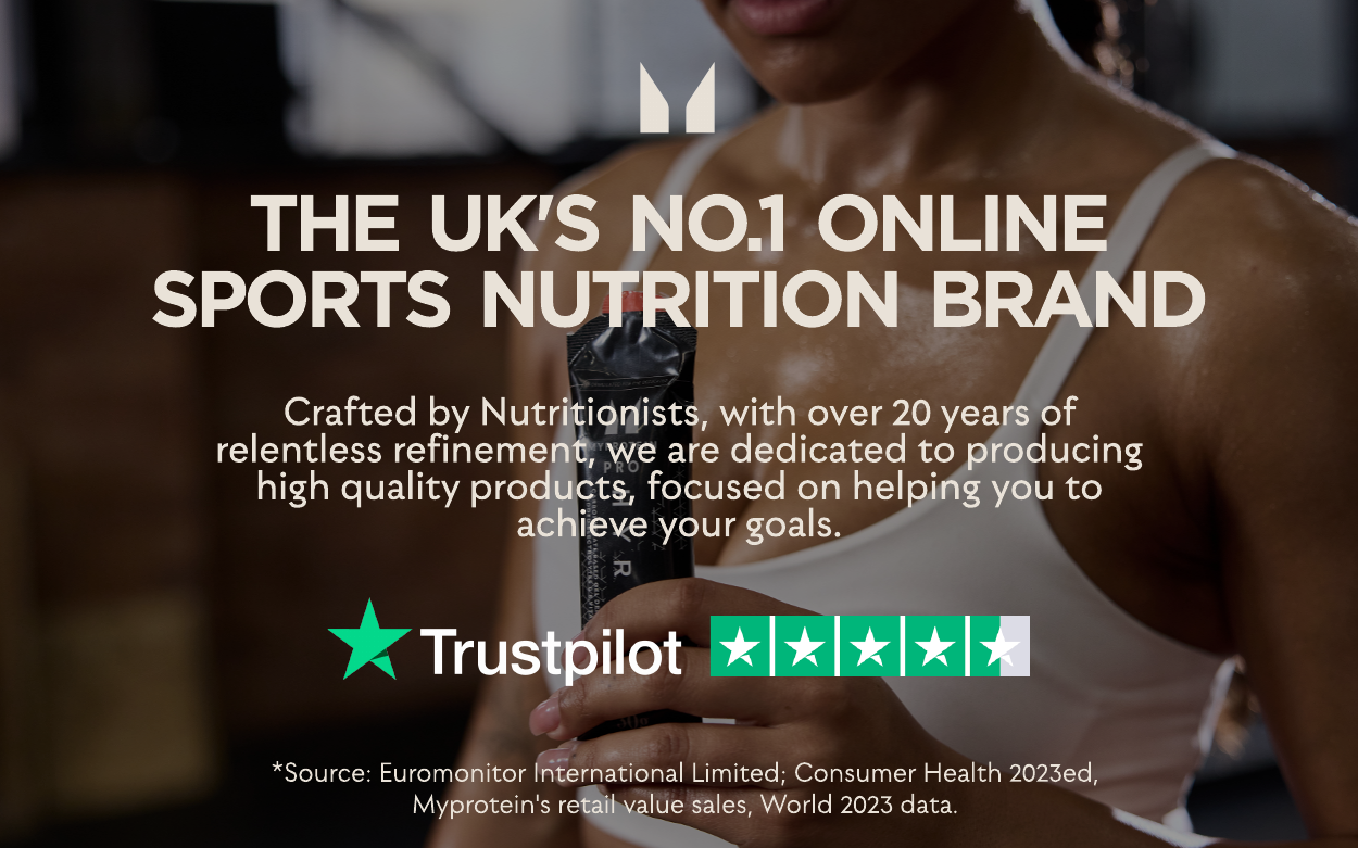 The UK's number one online sports nutrition brand