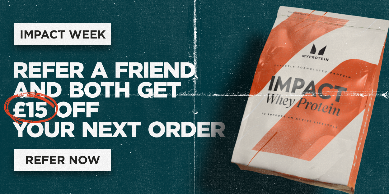 Refer a friend and both get £15 off your next order
