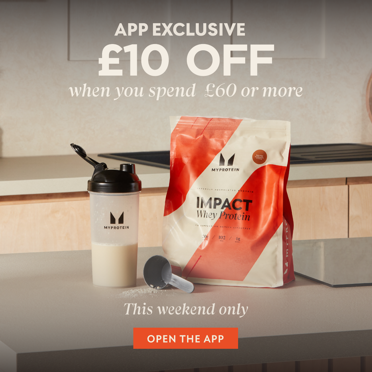 £10 off when you spend £60 or more
