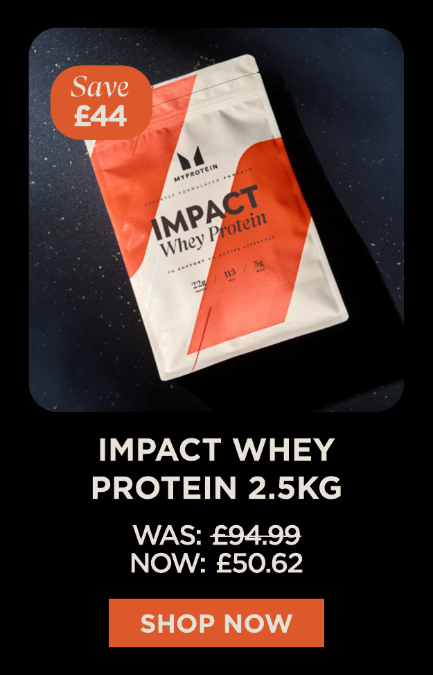 Impact Whey Protein Powder