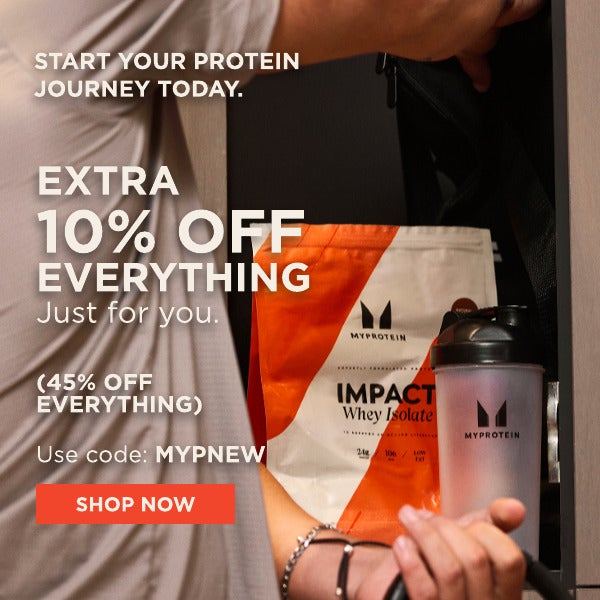 Start your protein journey today. Extra 10% off EVERYTHING, just for you! No code required. Shop now >