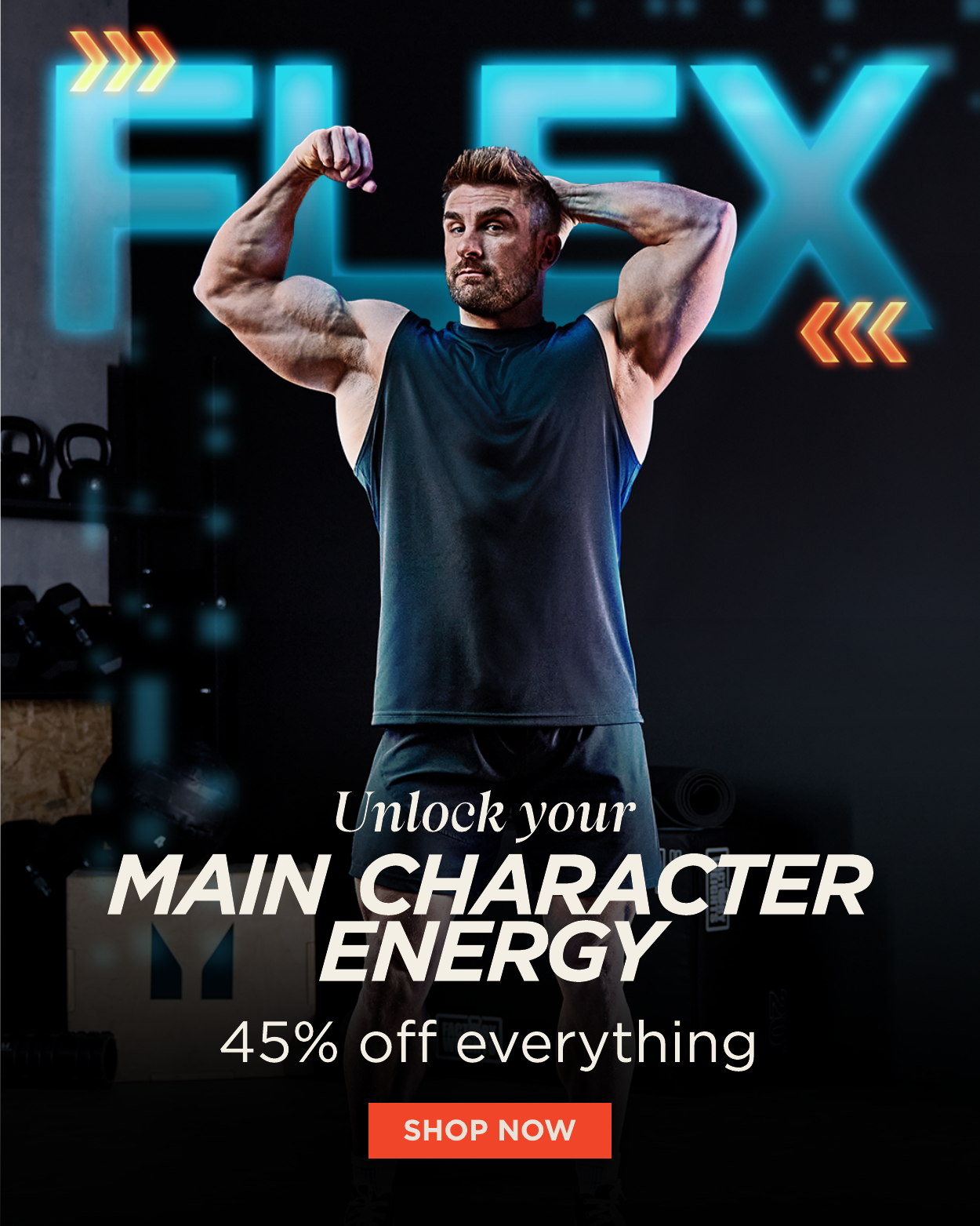 45% off everything with code NEW45