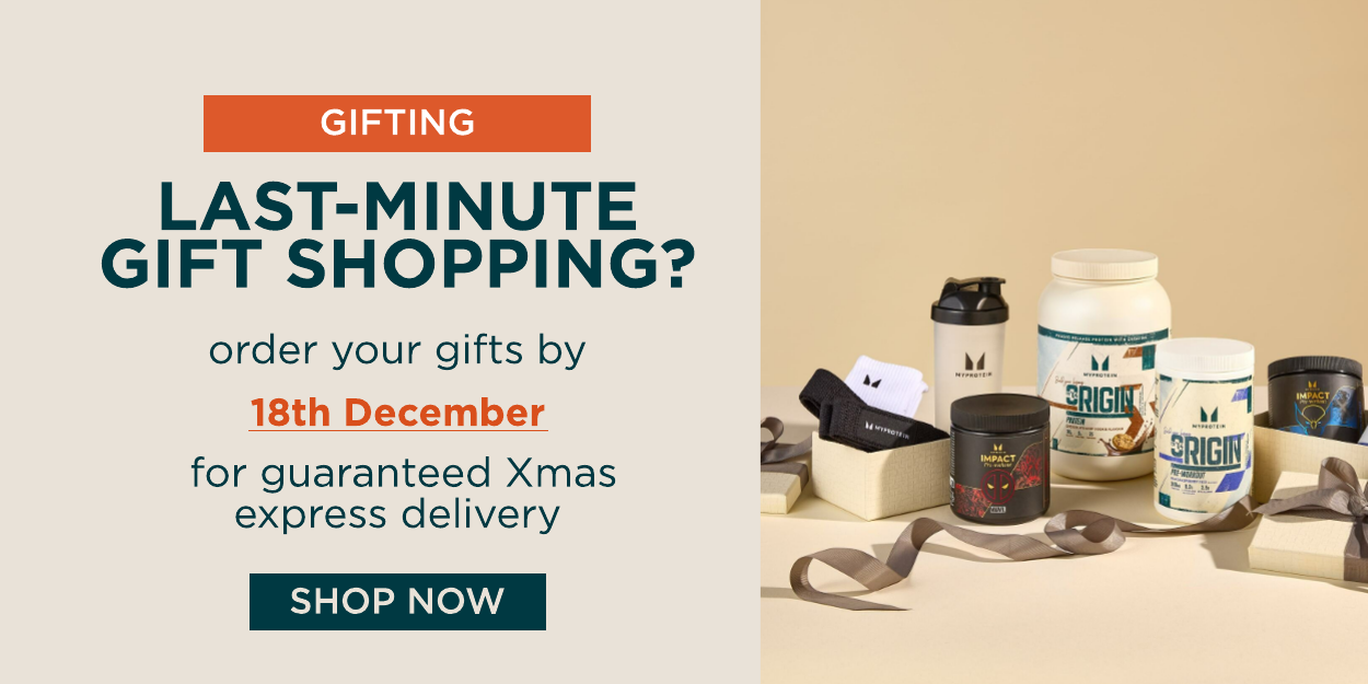 order your gifts by 18th Dec for guaranteed express delivery