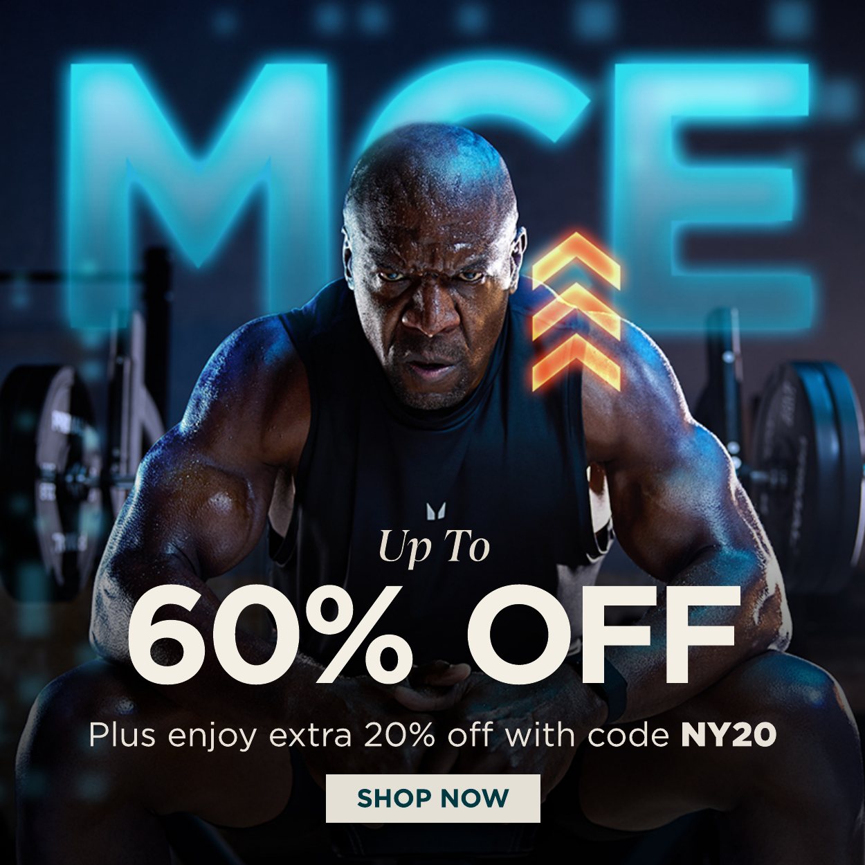 Up to 60% off plus an extra 20% off with code NY20