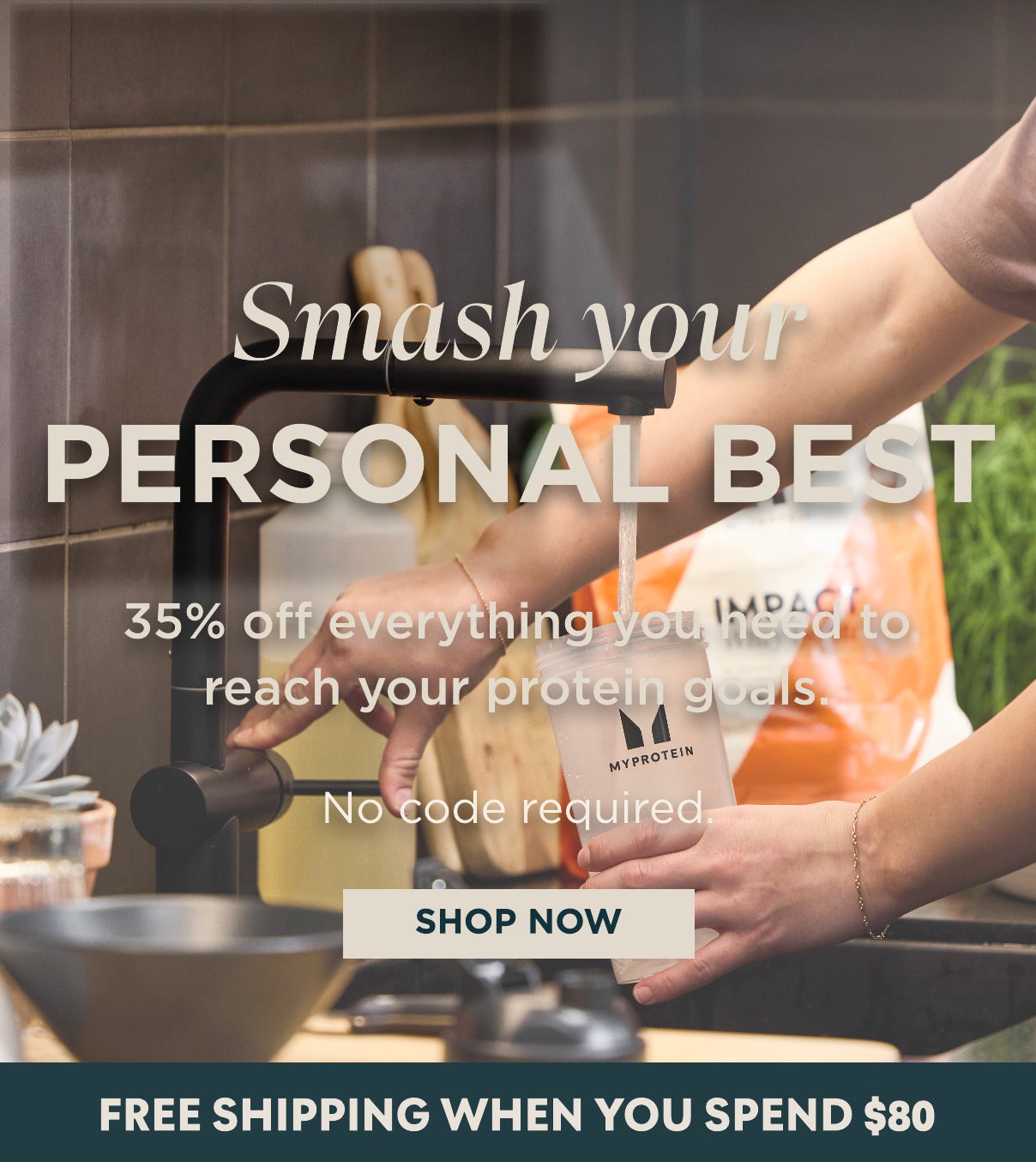 Smash your personal best with 35% off everything. No code required, shop now >