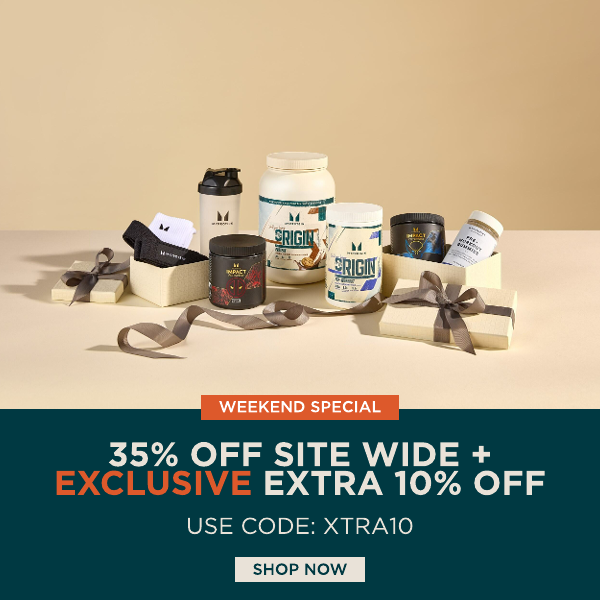 35% off everything + extra 10% off exclusively for email with code extra10