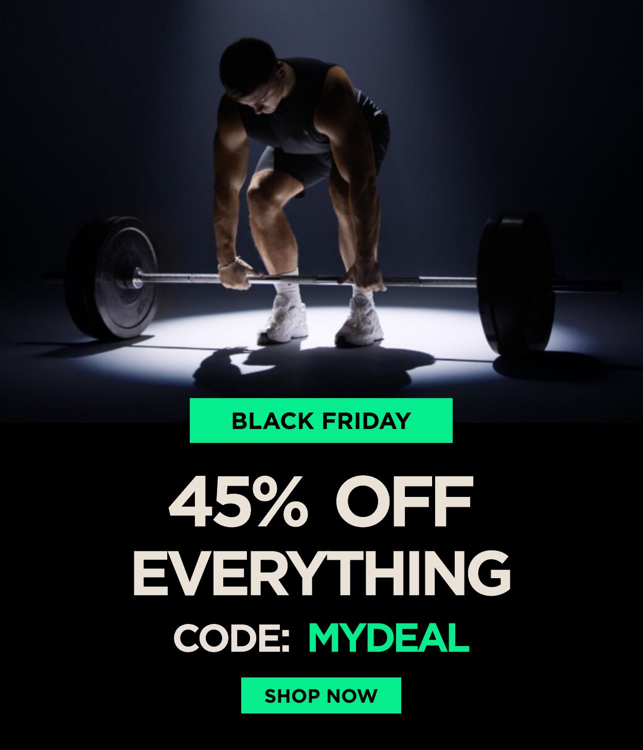 45% off everything