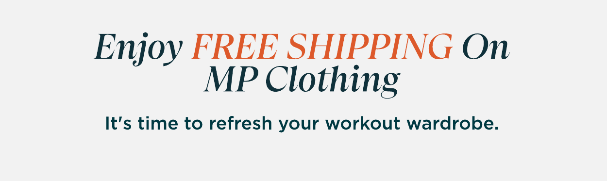 plus FREE SHIPPING on MP clothing